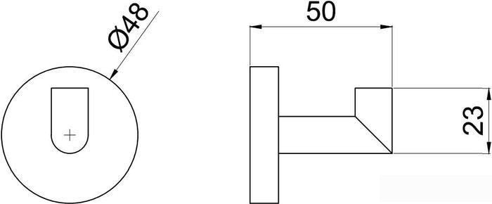 Крючок для ванны Allen Brau Priority 6.31001-31 - фото2