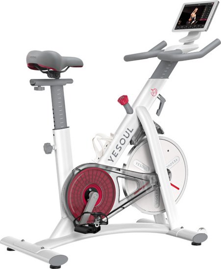 Велотренажер DFC Yesoul S3 Pro (белый) - фото