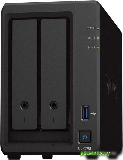 Сетевой накопитель Synology DiskStation DS723+ - фото