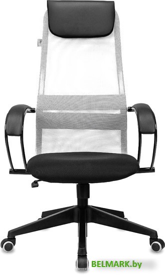 Офисное кресло Бюрократ CH-607 (светло-серый TW-02/сетка) - фото2