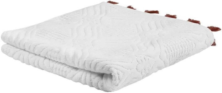 Полотенце Tkano Essential TK23-BT0004 (белый/красная глина) - фото