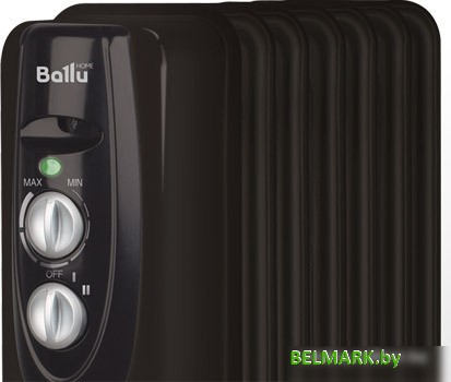 Масляный радиатор Ballu BOH/CL-09BRN black - фото2