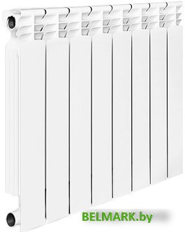 Биметаллический радиатор Oasis 500/80 (биметаллический, 10 секций) - фото