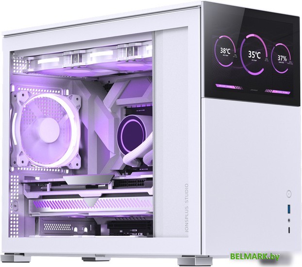 Корпус Jonsbo D31 STD Screen (белый) - фото