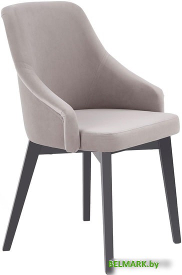 Стул с подлокотниками Halmar Toledo 2 (графит/solo 265) - фото