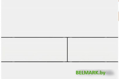 Панель смыва Tece Square II 9240834 (белый матовый) - фото