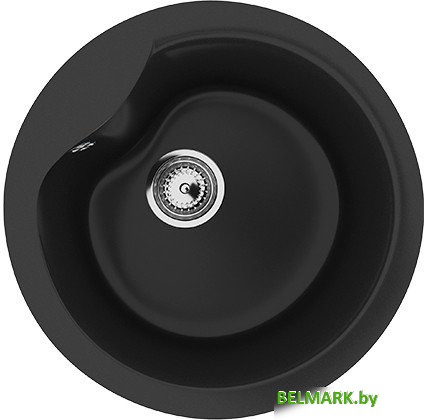 Кухонная мойка Ulgran U-102n (344 ультра-черный) - фото