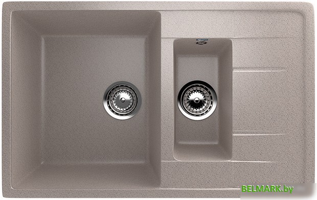 Кухонная мойка Ulgran U-205 (песочный) - фото