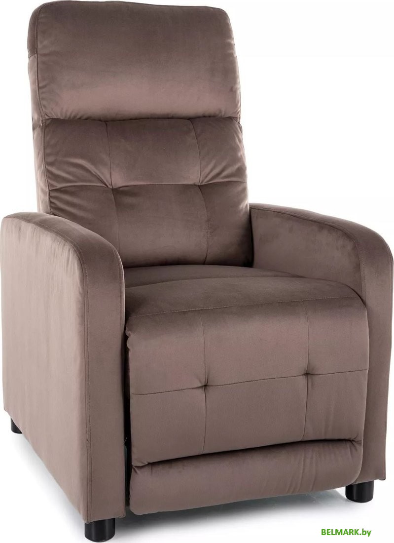 Кресло-кровать Signal Otus Velvet Bluvel 38 (капучино) - фото