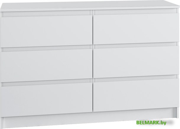 Комод ДСВ Мори МК 1200.6 (белый) - фото