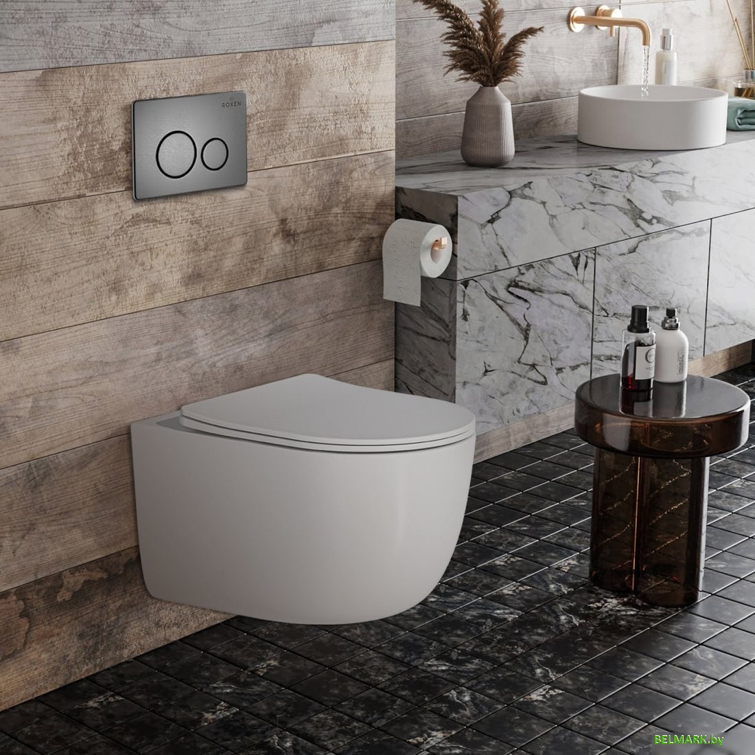 Унитаз подвесной Roxen Vortex 530160-01 Rimless Soft Close - фото2