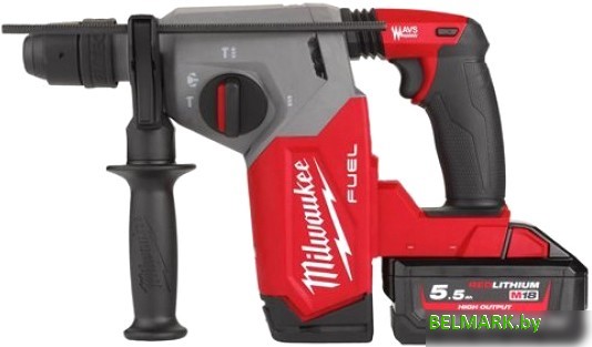 Перфоратор Milwaukee M18 FHX-552X FUEL 4933478889 (с 2-мя АКБ, кейс) - фото