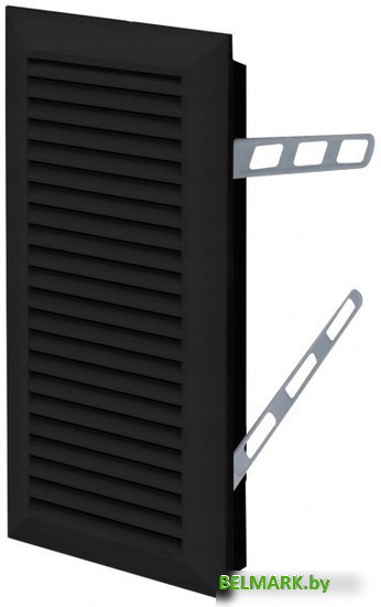 Вентиляционная решетка Awenta Classic T63CZ 14x28 (черный) - фото