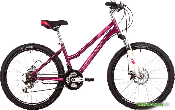 Велосипед Novatrack Jenny Pro D new 2023 (вишневый) - фото