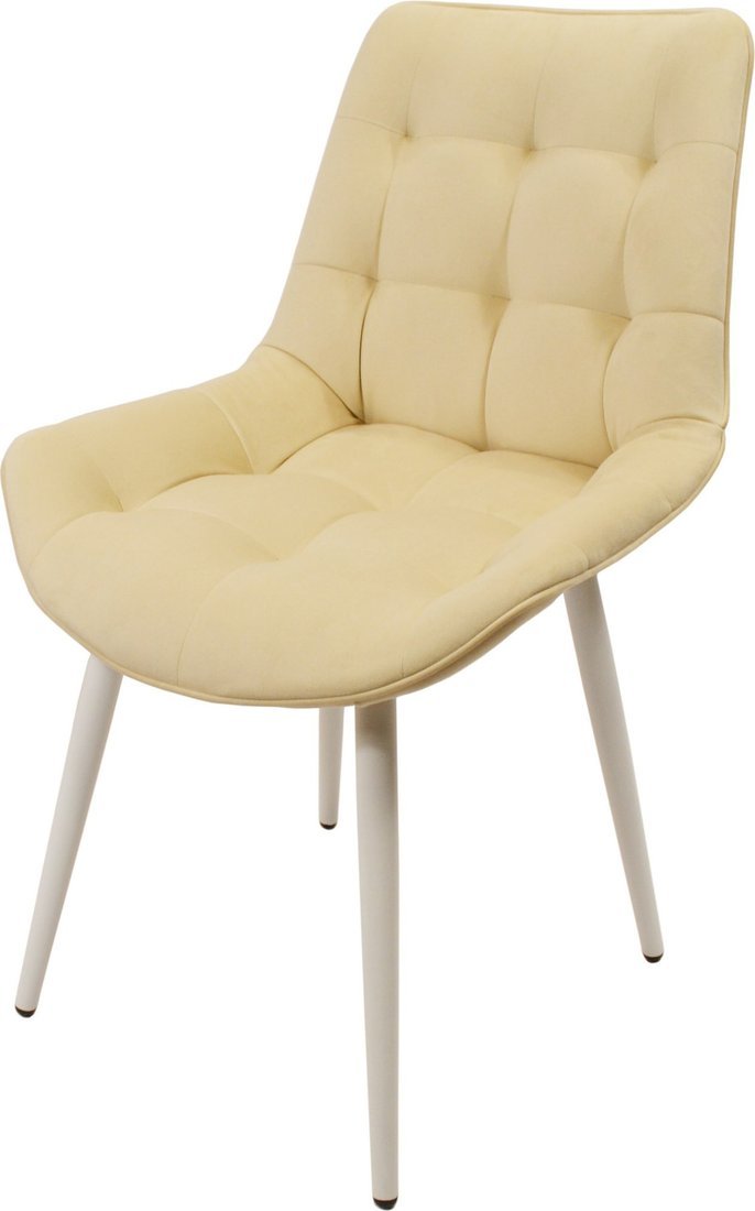 Мирабелла Женева Велюр (кремовый/белый) - фото