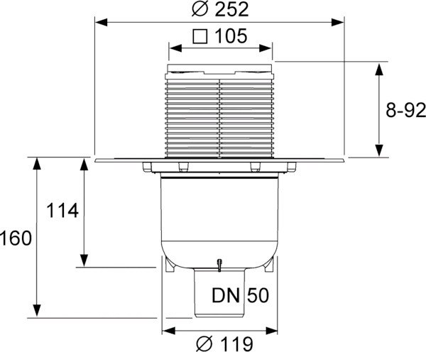 Сифон Tece Tecedrainpoint S130 3601300 - фото2