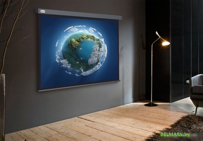 Проекционный экран CACTUS Wallscreen 187x332 CS-PSW-187X332-SG - фото2