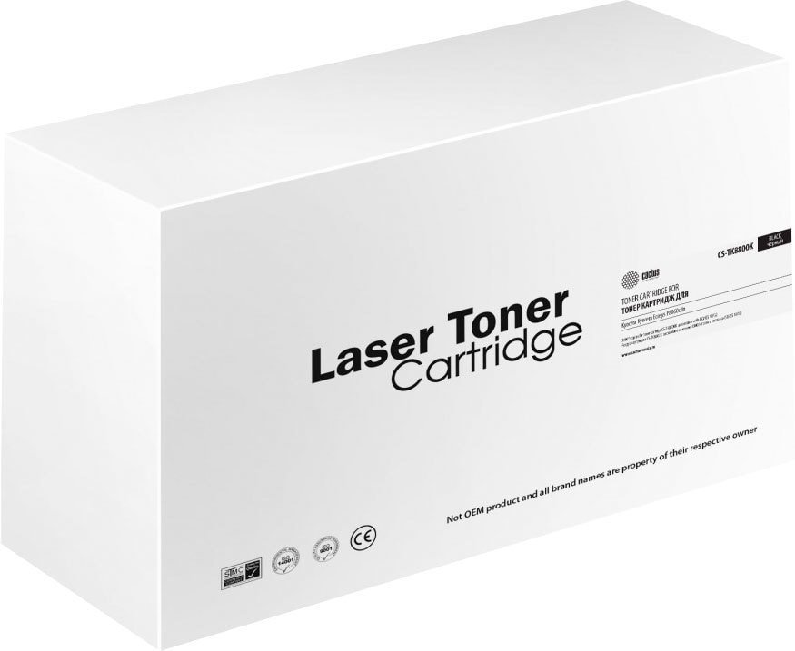 Картридж CACTUS CS-TK8800K (аналог Kyocera TK-8800K) - фото