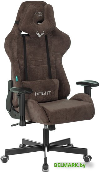 Кресло Бюрократ VIKING KNIGHT Light-10 (темно-коричневый) - фото