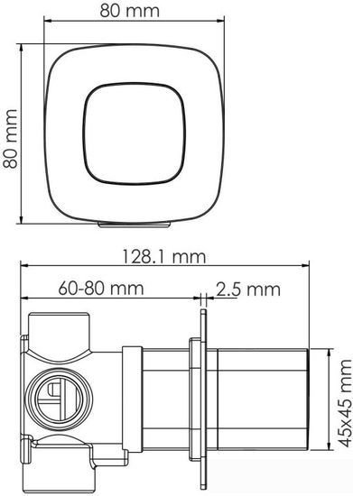 Переключатель режимов Wasserkraft A265 - фото2