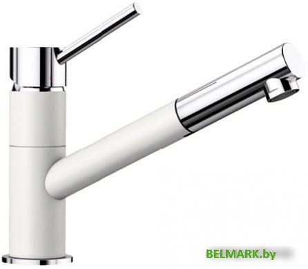Смеситель Blanco Kano-S (хром/белый) - фото