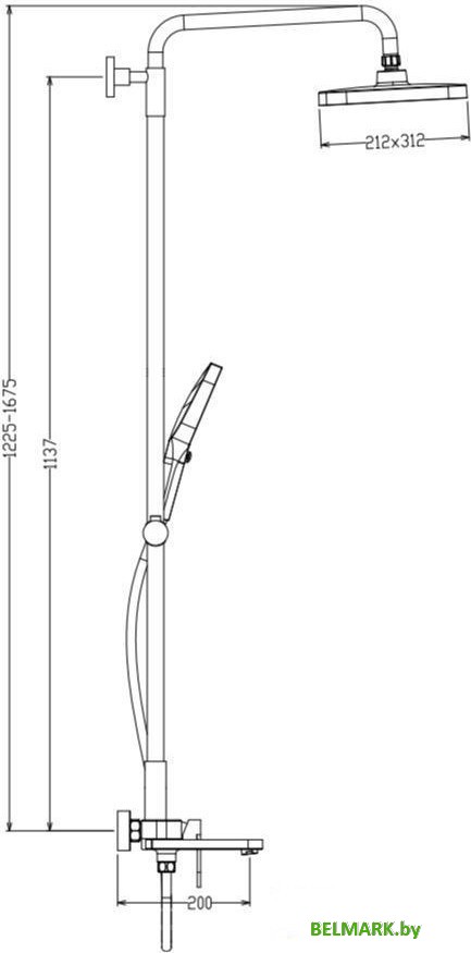 Душевая система Raglo R50.24 - фото2