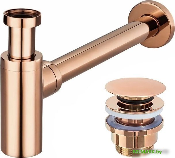 Сифон Rea Klik-Klak REA-A8541 (розовое золото) - фото