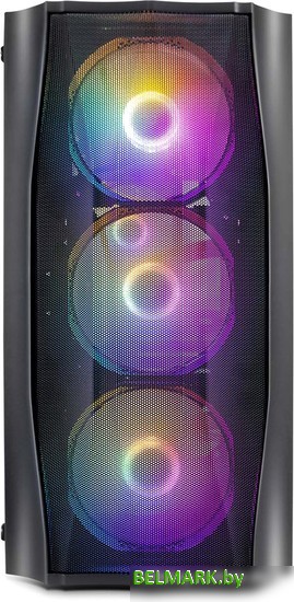 Корпус 1stPlayer Firebase X3-M-BK-4F1 - фото2