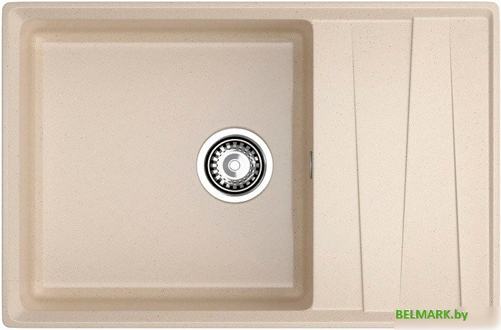 Кухонная мойка GranFest GF-LV-760L (кашемир) - фото
