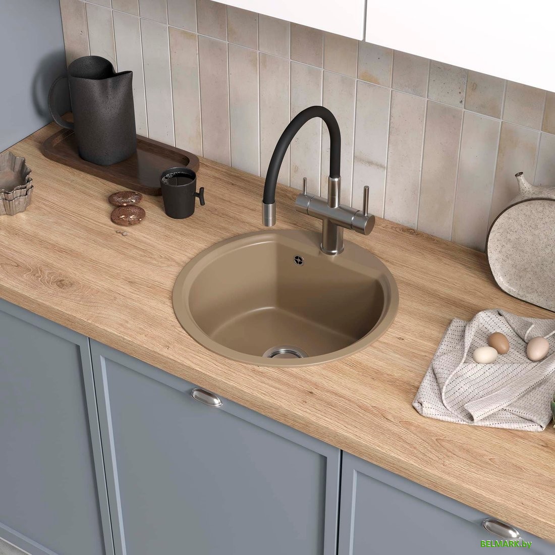 Кухонная мойка Reflexion Start RX0844SD - фото