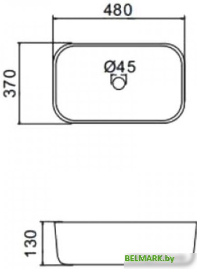 Умывальник Gappo GT403 - фото2