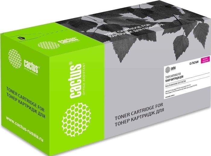 Картридж CACTUS CS-TN216M (аналог Konica Minolta TN216M) - фото