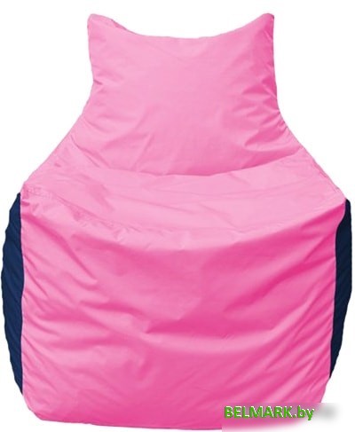 Кресло-мешок Flagman Фокс Ф2.1-192 (розовый/тёмно-синий) - фото2