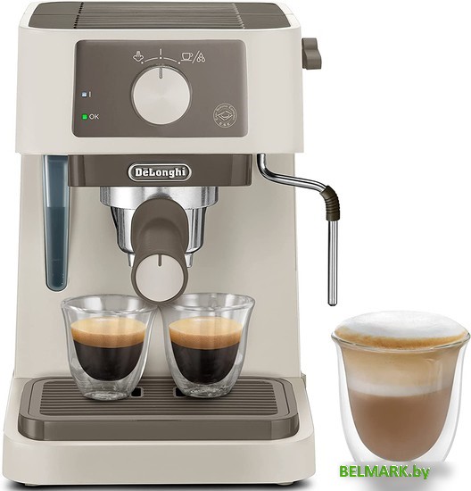 Рожковая помповая кофеварка DeLonghi Stilosa EC235.CR - фото