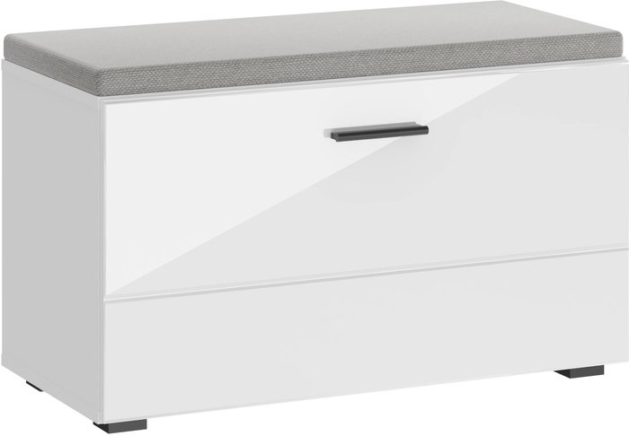 Банкетка НК-Мебель 73374544 (белый глянец) - фото