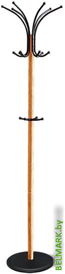 Вешалка для одежды Sheffilton SHT-CR10 903278 (светлый орех/мрамор) - фото2