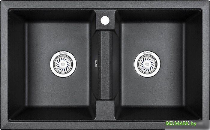 Кухонная мойка Granula GR-8101 (черный) - фото