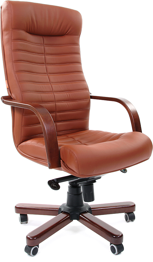 Кресло CHAIRMAN 480WD (коричневый) - фото