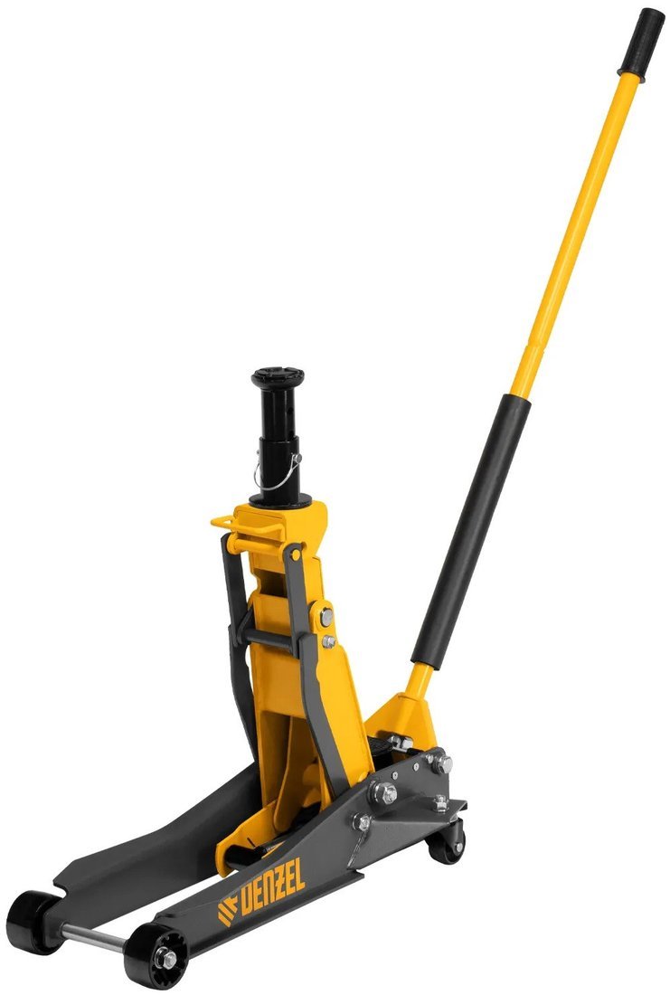 Подкатной домкрат Denzel 51270 3т - фото