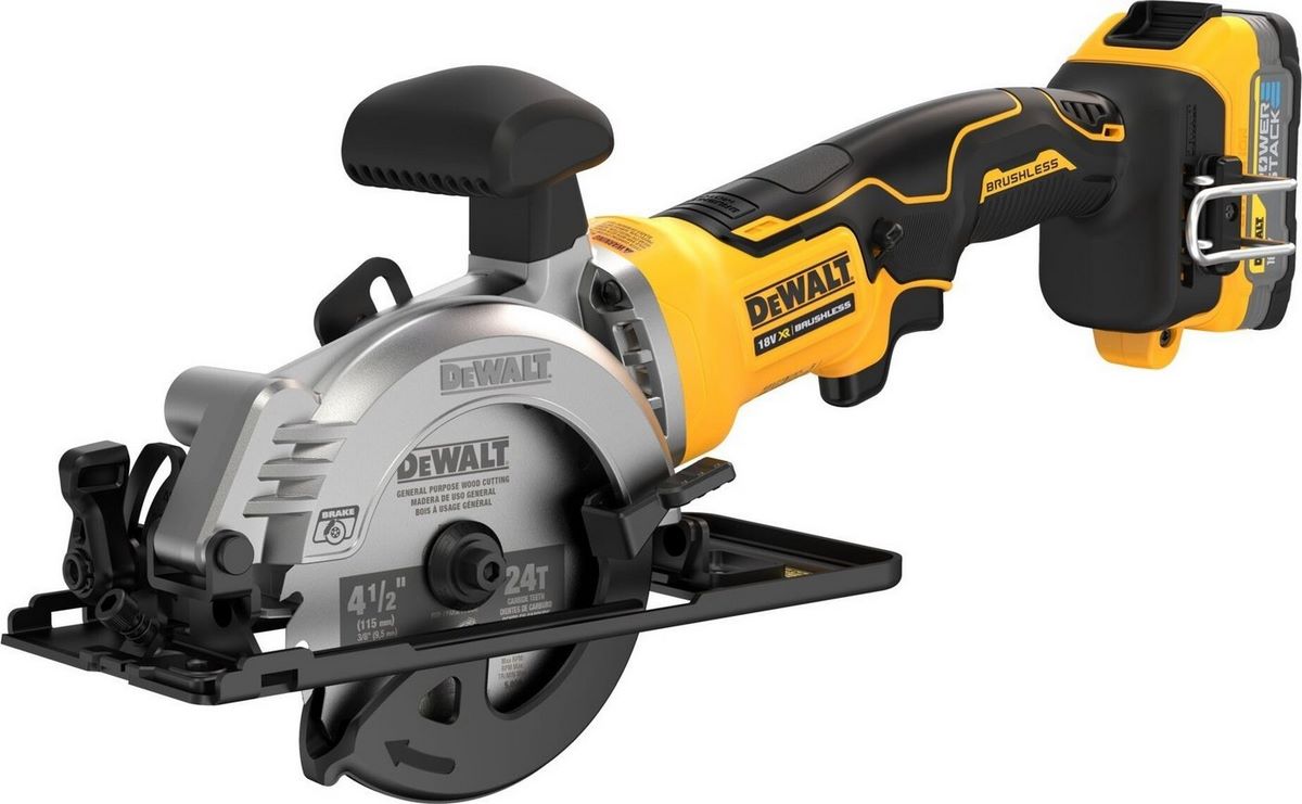 Дисковая (циркулярная) пила DeWalt DCS571E1T (с 1-им АКБ без ЗУ, кейс) - фото2