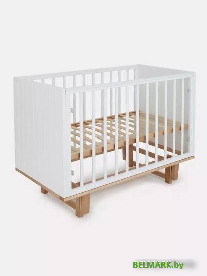 Классическая детская кроватка Rant Bamboo 768 (cloud white) - фото2