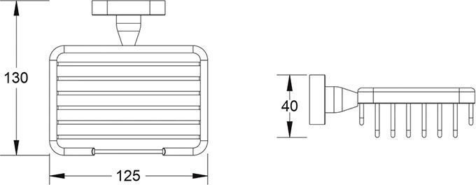 Мыльница Shevanik SG5104H - фото2