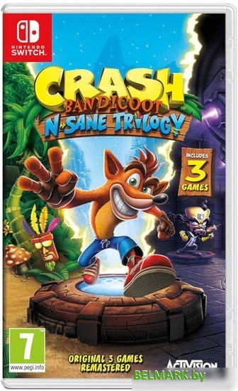 Игра Crash Bandicoot N. Sane Trilogy для Nintendo Switch - фото