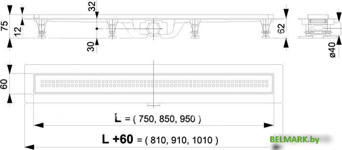 Сифон Alcaplast APZ9-850M - фото2