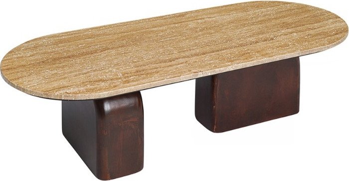 Журнальный столик Bergenson Bjorn Torhill BB0000304 (бежевый/орех) - фото2