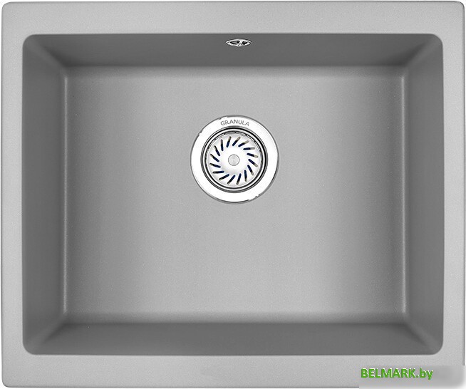 Кухонная мойка Granula GR-5551 (алюминиум) - фото