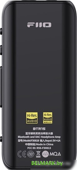 Bluetooth аудиоресивер FiiO BTR15 (черный) - фото2