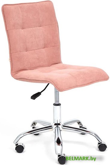 Компьютерное кресло TetChair Zero флок (розовый) - фото