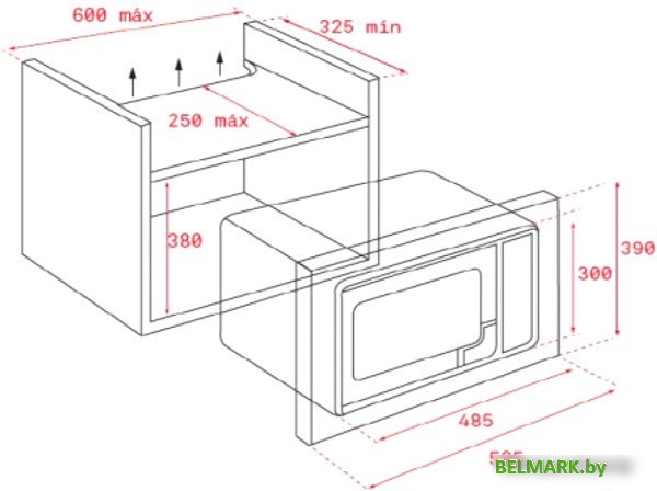 Микроволновая печь TEKA MS 620 BIS - фото2