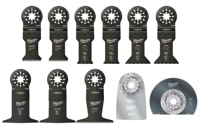 Набор пильных полотен Milwaukee 48906090 (11 шт) - фото